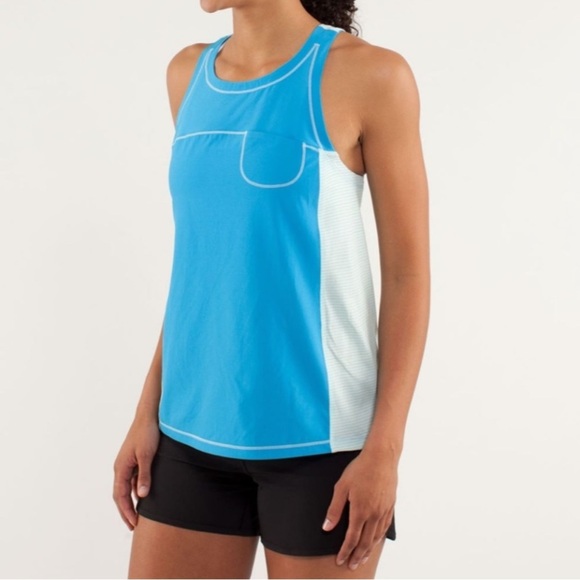 Lululemon Silver Lining open back racer back tank top - Picture 1 of 11